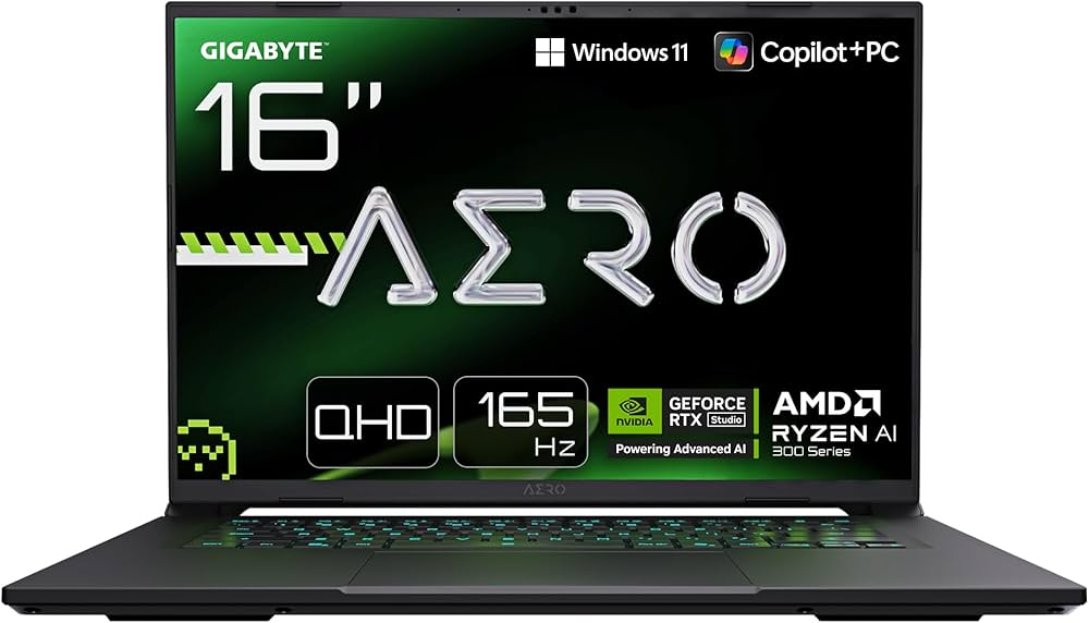 Ordinateurs Portables Gigabyte Aero X16 Eg61H AMD Ryzen 7 32Go Ram 1To SSD 16"