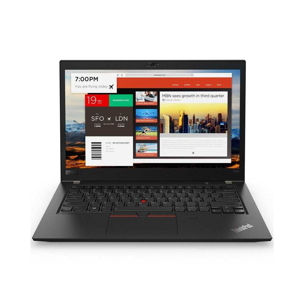 Ordinateurs Portables Lenovo Thinkpad T480S i5 20 Go Ram 256Go SSD 14"