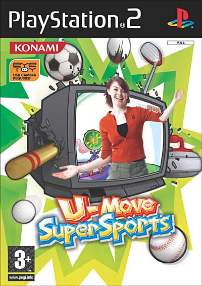 Jeux Vidéo Konami U-Move Supersports PlayStation 2 (PS2)