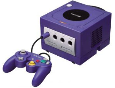 Console Jeux Vidéo Nintendo Gamecube Violet + 2 Manettes