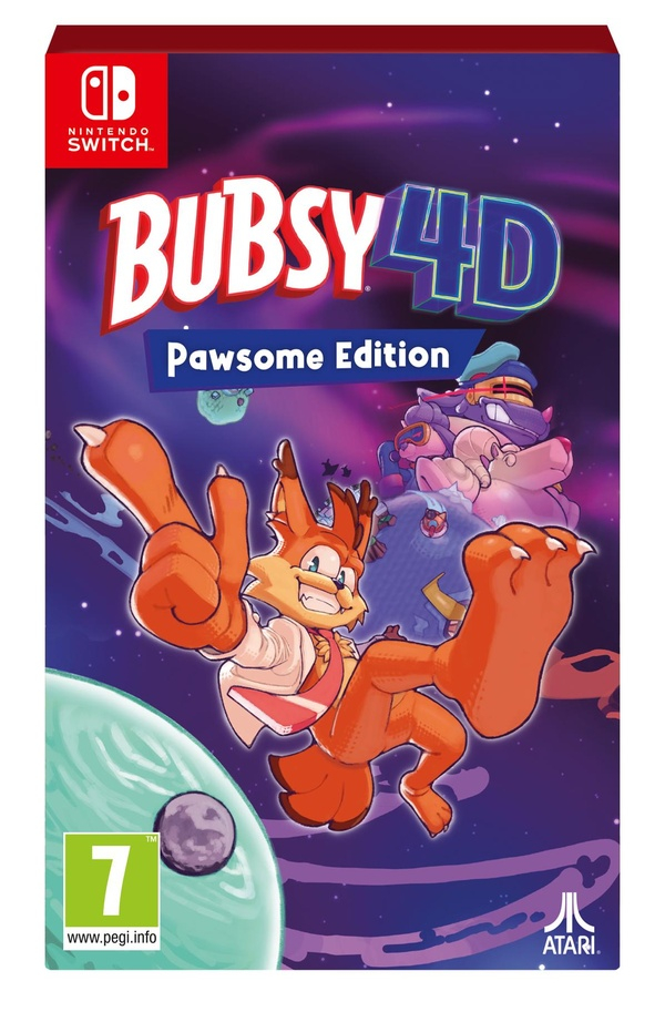 Jeux Vidéo Atari Bubsy 4D Pawsome Edition Switch