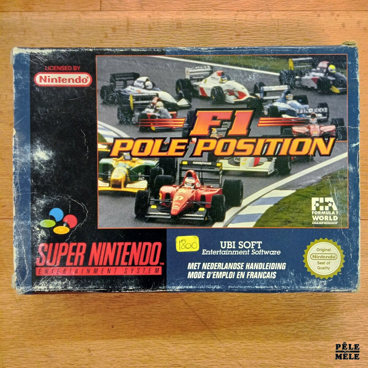Agil-Retrogaming Jeux Vidéo F1 Pole Position Super Nintendo