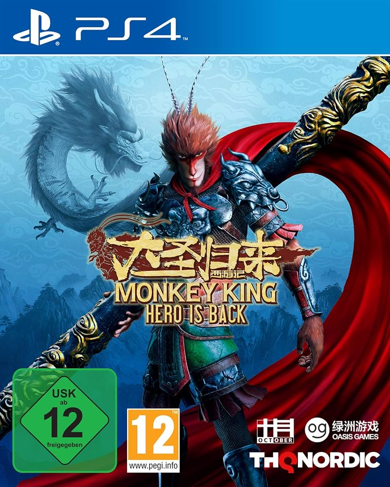 Thq Nordic Jeux Vidéo Monkey King: Hero Is Back PlayStation 4 (PS4)