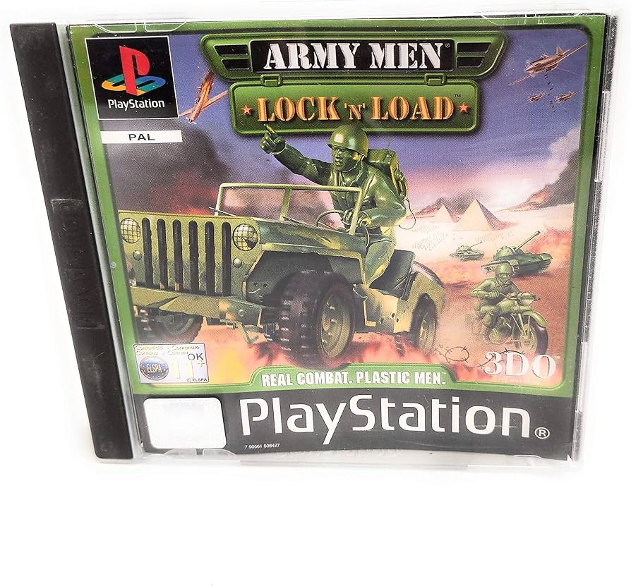 3Do Jeux Vidéo Jeux Vidéo Army Men Lock'N'Reload PlayStation 1 (PS1) PlayStation 1 (PS1)