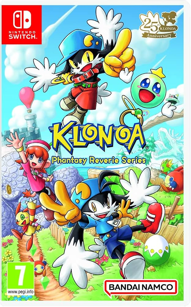 Bandai Namco Jeux Vidéo Klonoa Phantasy Reverie Series Switch