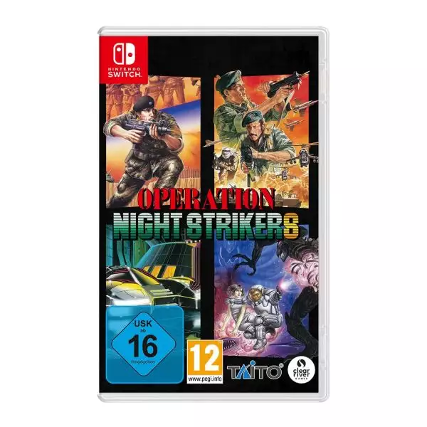 Clear River Games Jeux Vidéo Operation Night Strikers Switch