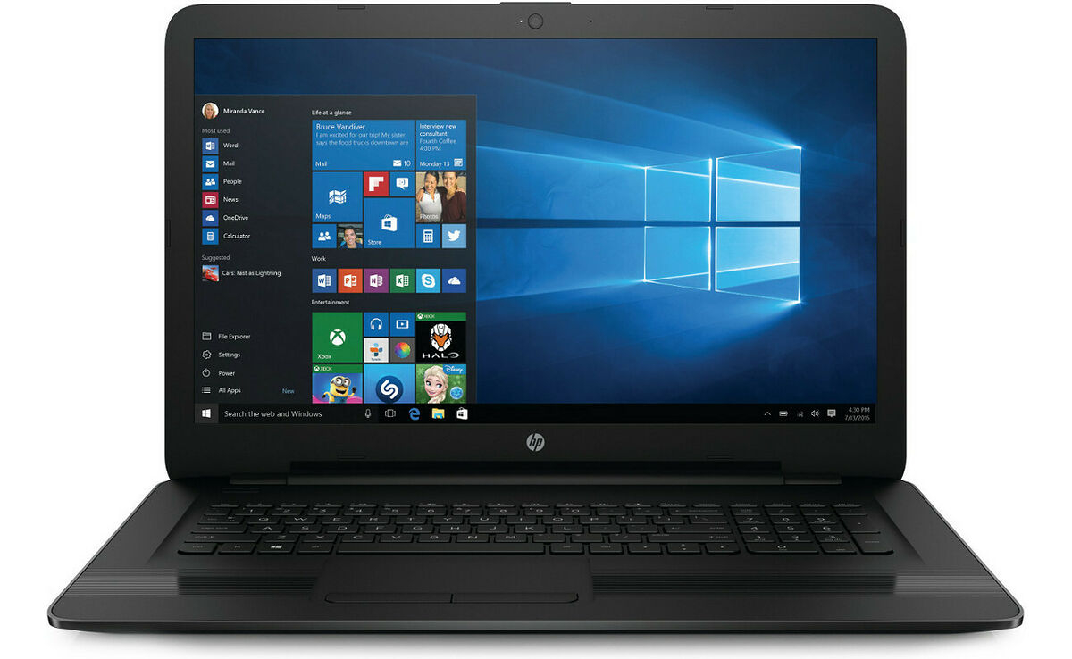 Ordinateurs Portables HP HP AMD E 8 Go Ram 256Go SSD 17.3"