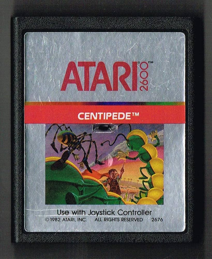 Atari Corporation Jeux Vidéo Jeux Vidéo Centipede Atari 2600 Atari 2600 Atari 2600